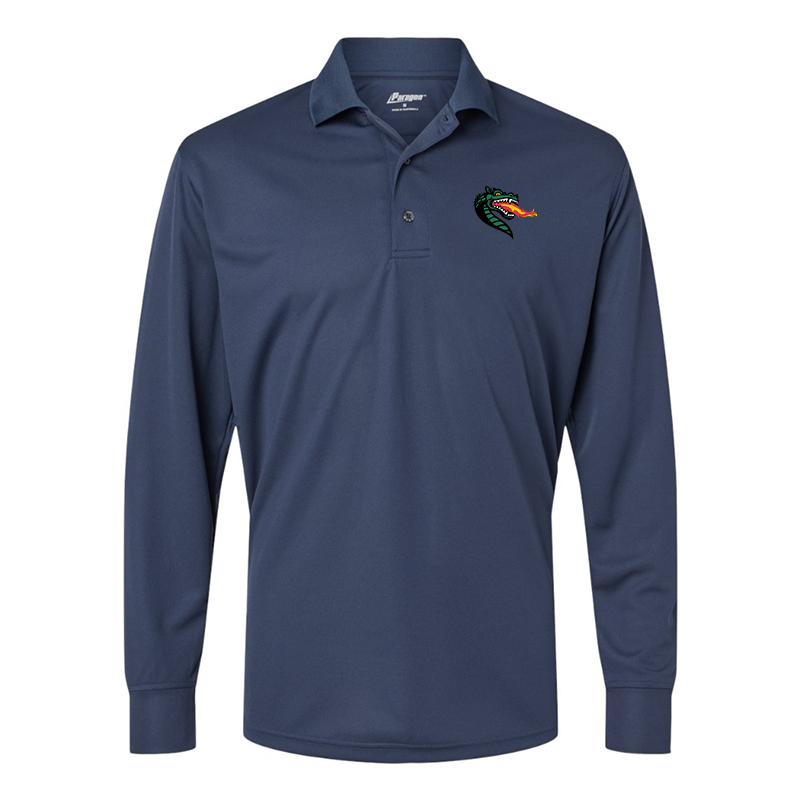 Men's UAB Blazers Paragon Prescott Long Sleeve Polo